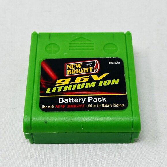 New Bright 9.6 Volts 500 MAH Lithium-ion Battery for RC Truck - Picture 1 of 2
